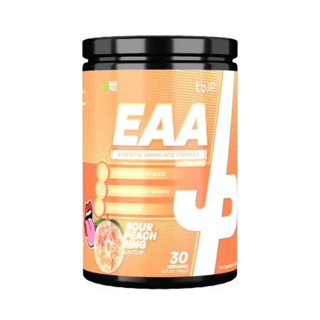 tbJP EAA 300g peach rings front of tub