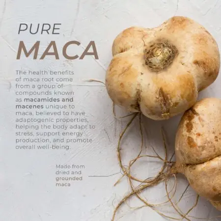 Neurogan + Health Black Maca Root Capsules - Benefits Information