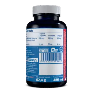 Olimp Ashwagandha Sport 130 Caps - Nutritional Information