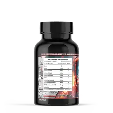 Engineered Muscle TURBOKRILL 120 Servings Nutritional Information