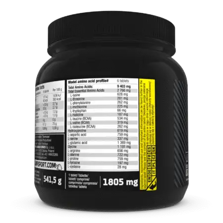 Olimp Gold-Chicken-Pro - Amino - 9000 - 300 tabs - Nutritional Profile