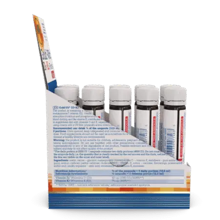 Olimp Labs Gold Vit-D3-K2-Liquid - Pack fo 10 Shots - Side