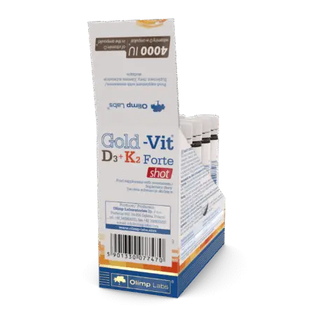 Olimp Labs Gold Vit-D3-K2-Liquid - Pack fo 10 Shots - Rear