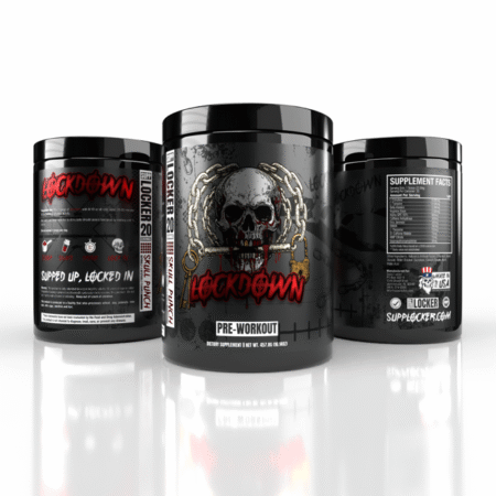 Supp Locker - Lockdown Pre Workout Multi Sided Image