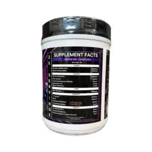 Project M Supplements Mind Zuk Pre Workout - Nutritional Profile