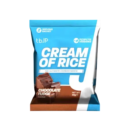 tbJP Cream of Rice Chocolate Fudge 50g Sachet