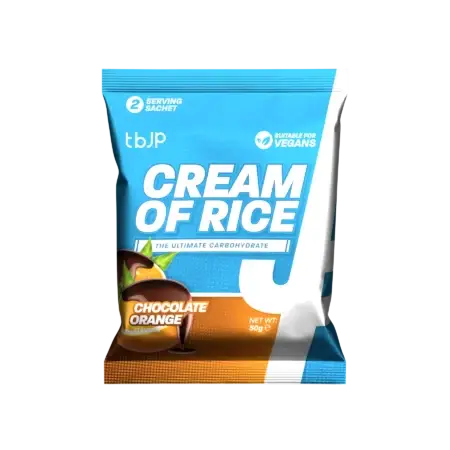 tbJP Cream of Rice Chocolate Orange 50g Sachet