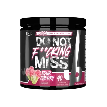 tbJP DNFM! High Stim Pre Workout - Sour Cherry