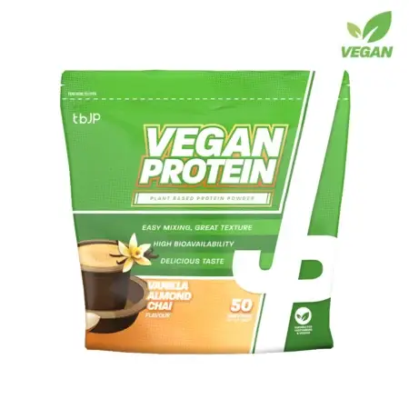 tbJP Vegan Protein 2kg Vanilla Almond Chai Flavour