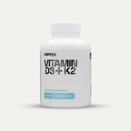 Conteh Vitamin D3 + K2 Front of Tub