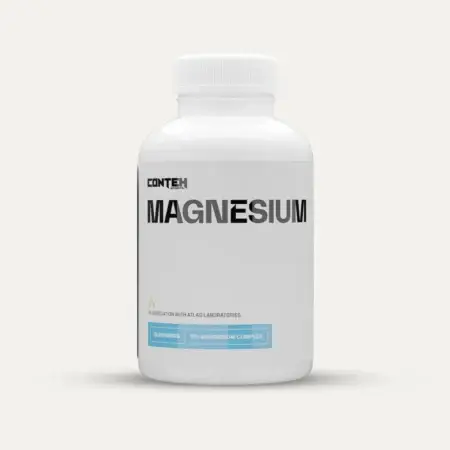Conteh Magnesium Capsules - Front of Tub