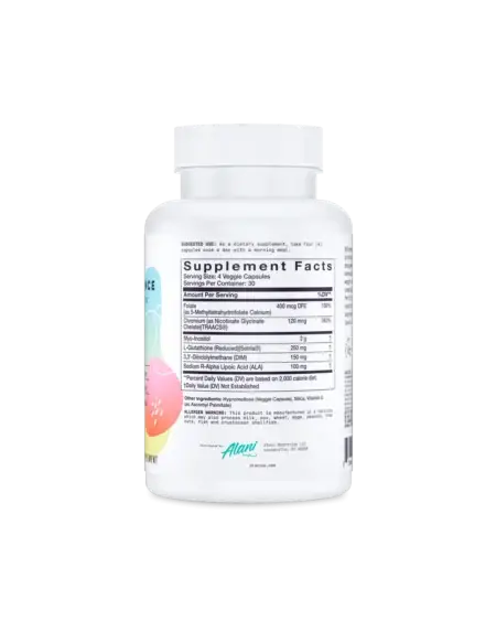 Alani NU Balance Capsule 30 Servings - Nutritional Information