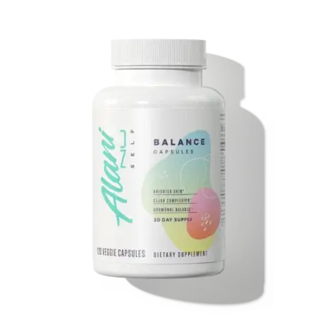Alani NU Balance Capsules 30 Servings - Front of Bottle