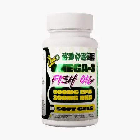 Chaos-Crew-Omega-3-90 Softgels - Front of Tub