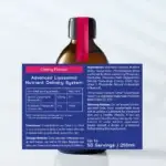 Well.Actually. liposomal-glutathione-liquid-500ml-cherry-flavour-nuitritional information & Ingredients panel