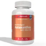 Harmonify High Strength Astaxanthin 12mg in Olive Oil - Front of Bottle