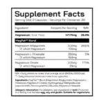 DNA Sports Mag Pak Nutritional Information