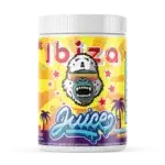 Gorillalpha Ibiza Juice Paradise Krush Flavour Pre Workout - Front of Tub
