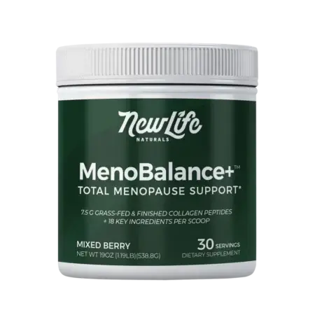 New Life Naturals Menobalance Collagen Front of Tub