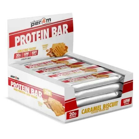 Per4m-Caramel-Biscuit-Protein-bar-box of 12