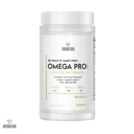 Supplement Needs Omega Pro Front of Pot - 180 Capsules