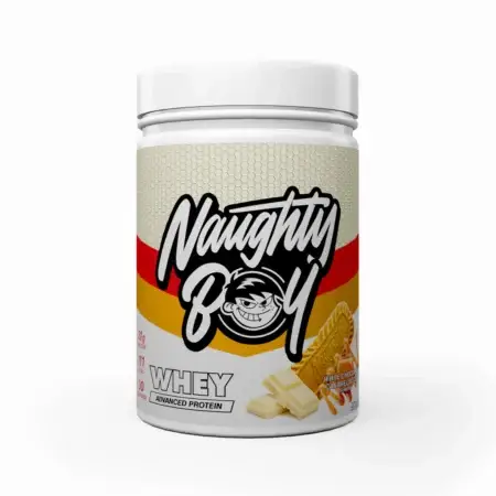 Naughty Boy Advanced Whey-White Chocolate Caramel Biscuit - 900g