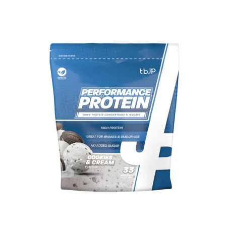 tbJP Performance Protein 1kg_Cookies_Cream Flavour