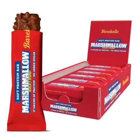 Barebells Marshmallow Rocky Road Protein Bars - Pack of 12