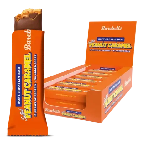 Barebells Peanut Caramel Protein Bars - Pack of 12