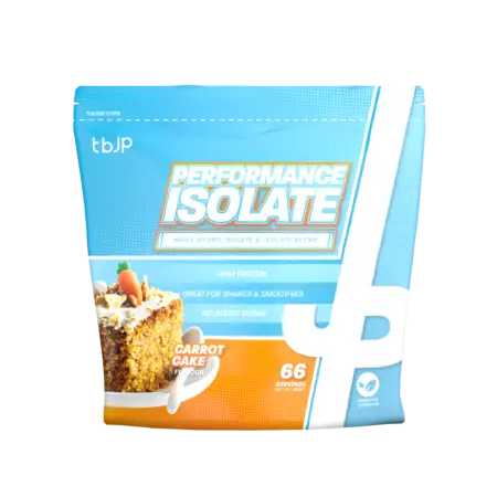 tbJP Performance Isolate 2kg - Carrot Cake