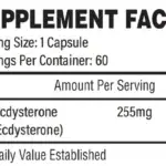 tbJP Natural Physique Nutrition Panel