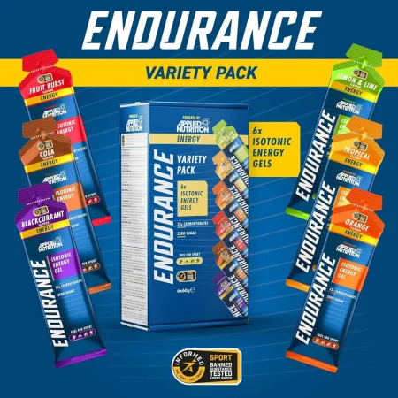 Applied Nutrition Endurance Gels Variety Pack (6)