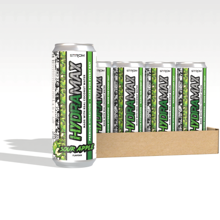 Strom HydraMAX 500ml Sour Apple Case of 12