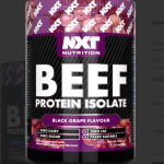 NXT Beef Protein Isolate 504g Black Grape Flavour