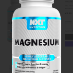 NXT Nutrition Magnesium Glycinate Front of Tub