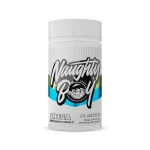 Naughty Boy Omega 3 Softgels - Front of Tub