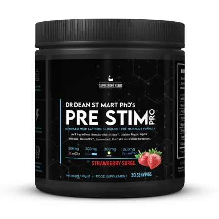 Supplement Needs Pre Stim Pro Strawberry Surge