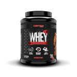 Conteh Sports Whey_Elite_Caramel Biscuit - Front of Tub
