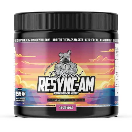 Engineered Muscle Resync-AM - Front of Tub